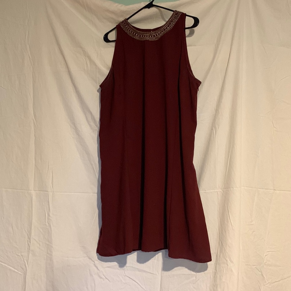 Old navy Maroon dress XL
